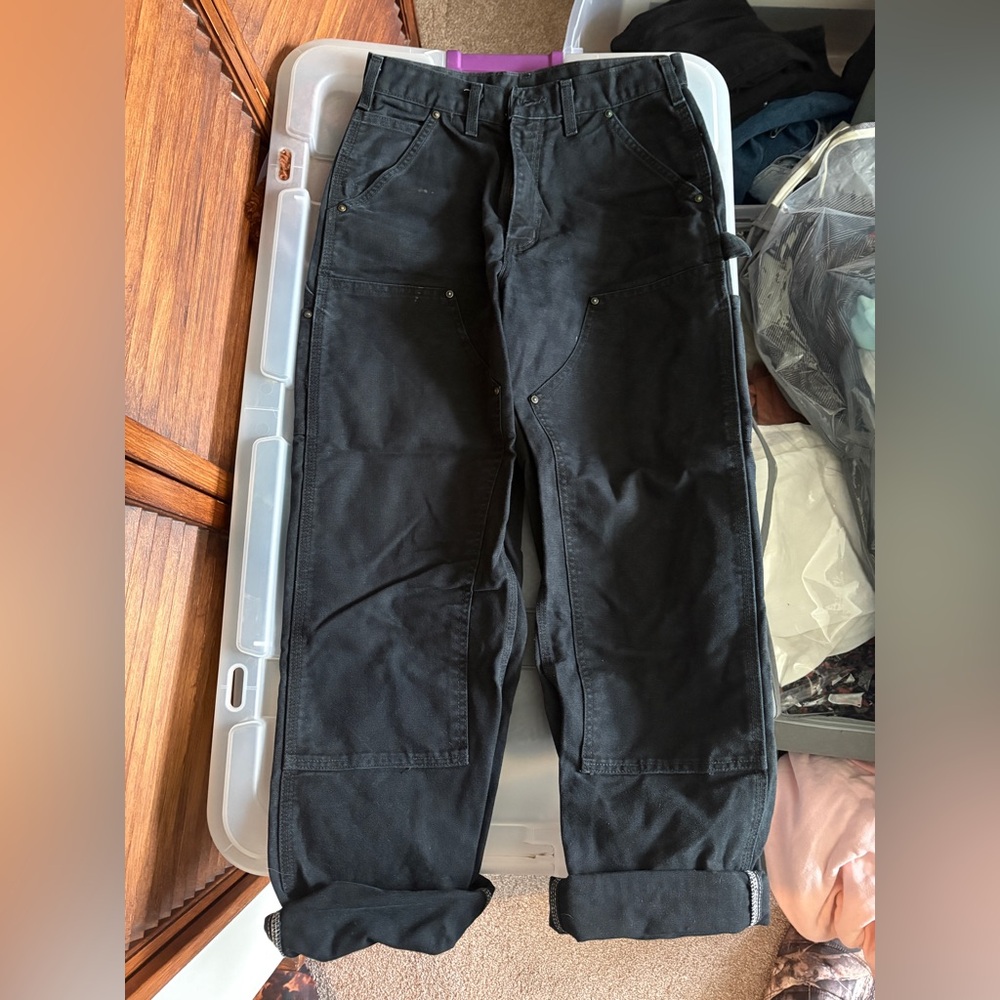 Carhartt Canvas Pants, black, 30x32